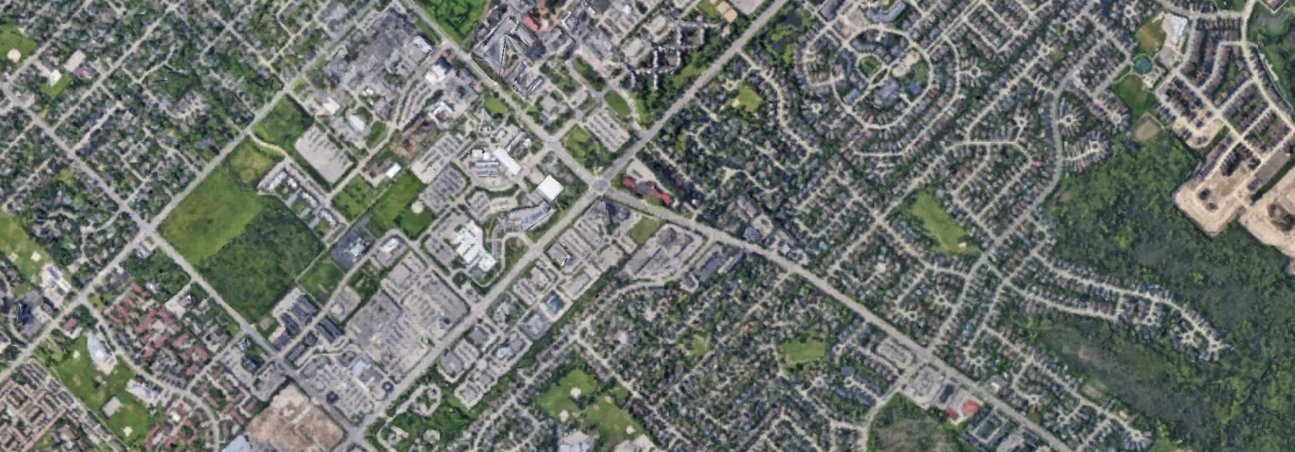 City of Guelph Bird's Eye View